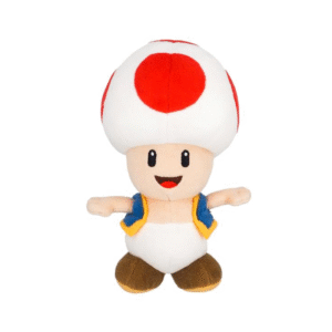 Peluche Super Mario – Toad rouge (20cm)