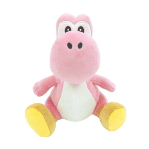 SUPER MARIO - Yoshi Rose - Peluche 20cm