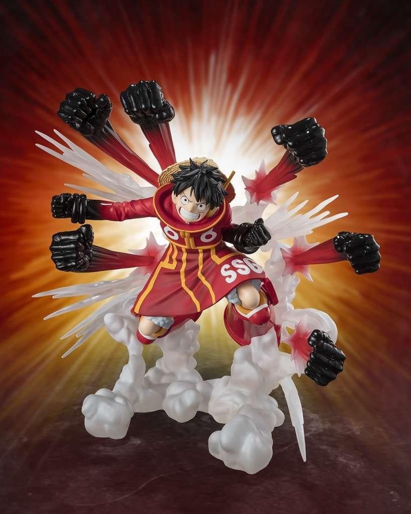 Statuette One Piece - Luffy Gum-Gum "Extra Battle" FiguartsZERO (18cm)