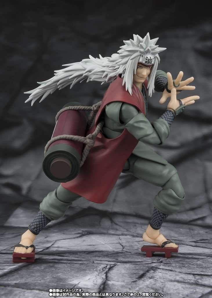 Figurine Naruto - Jiraiya Hidden Leaf Heroic Sage Mode S.H. Figuarts (17cm)