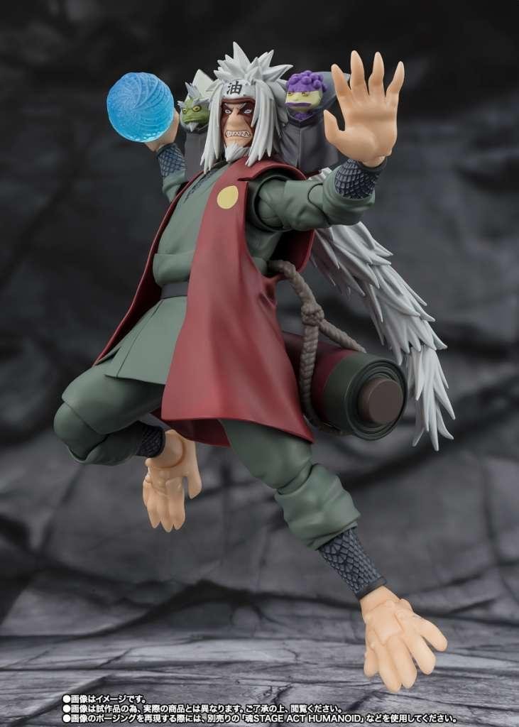 Figurine Naruto - Jiraiya Hidden Leaf Heroic Sage Mode S.H. Figuarts (17cm) – Image 3