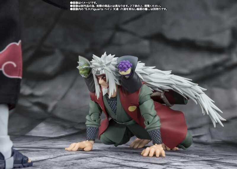 Figurine Naruto - Jiraiya Hidden Leaf Heroic Sage Mode S.H. Figuarts (17cm) – Image 5