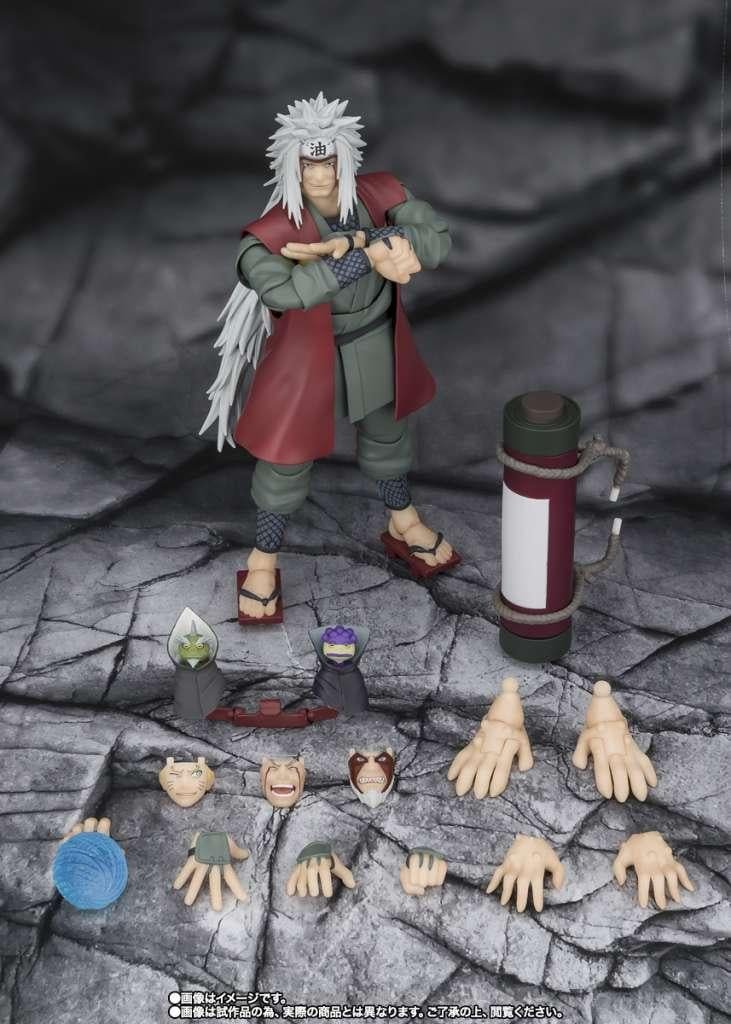Figurine Naruto - Jiraiya Hidden Leaf Heroic Sage Mode S.H. Figuarts (17cm) – Image 6