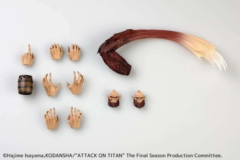Figurine L'Attaque des Titans - Titan Bestial Revoltech A.Y. (17.5cm) – Image 6