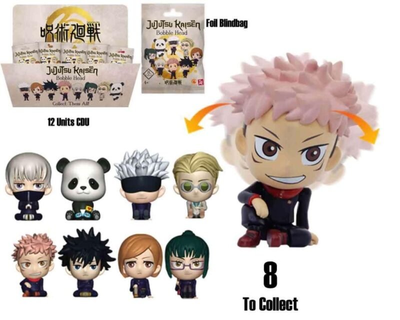 Figurine Jujutsu Kaisen - Bobble Hero Assortiment 12 pièces (6cm) – Image 4