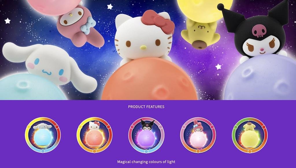 Figurine Hello Kitty - Little Moon Light Series Assortiment 12 pièces (8.22cm) – Image 3