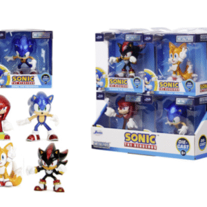 Figurine Sonic - Display 4 Modèles 12 pièces (6cm)
