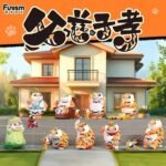 Figurine Alexander the Fat Tiger - Roaring Love Blind Box Set 8 pièces (10cm)
