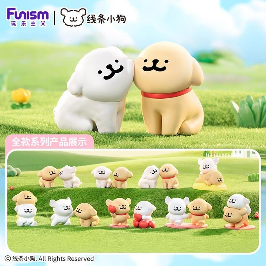 Figurine Maltese - Happy Snuggling Series Blind Box Set 8 X 2 pièces (5-9cm)