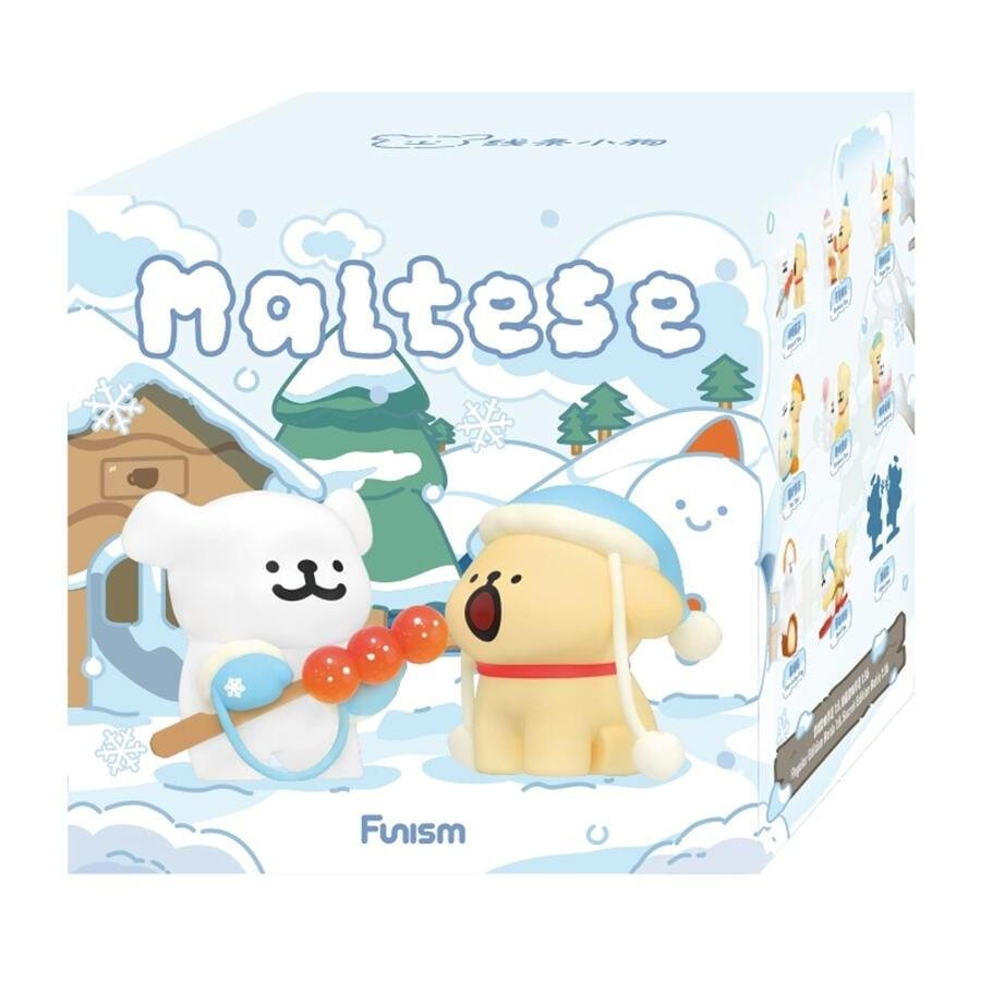 Figurine Maltese - Cuddly Moments Series Blind Box Set 8 pièces (10cm) – Image 2