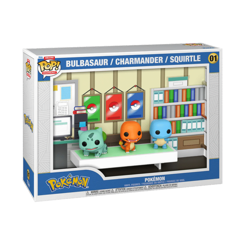 Funko POP! Pokémon - Moments Deluxe Pokemon Starters 1996 (01) – Image 2