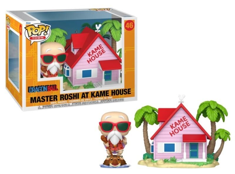 Funko POP! Dragon Ball - POP Town Kame House avec Master Roshi (46)