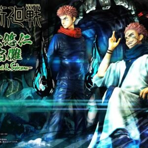 Statuette Jujutsu Kaisen - Yuji et Sukuna Premium Masterline (38+34cm)