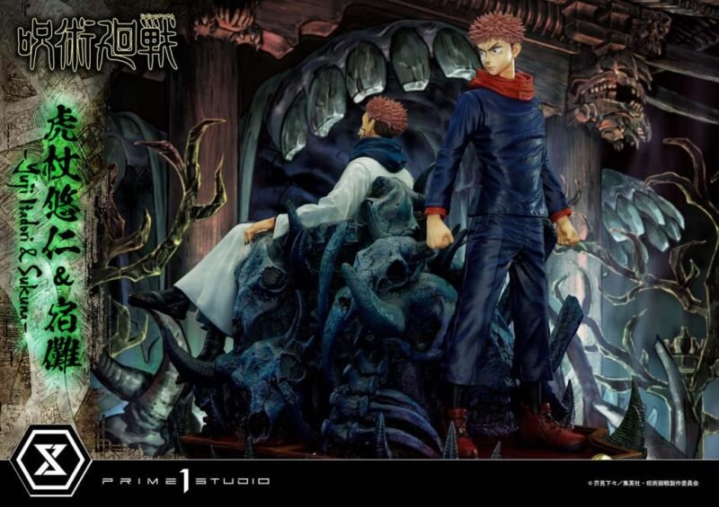 Statuette Jujutsu Kaisen - Yuji et Sukuna Premium Masterline (38+34cm) – Image 3