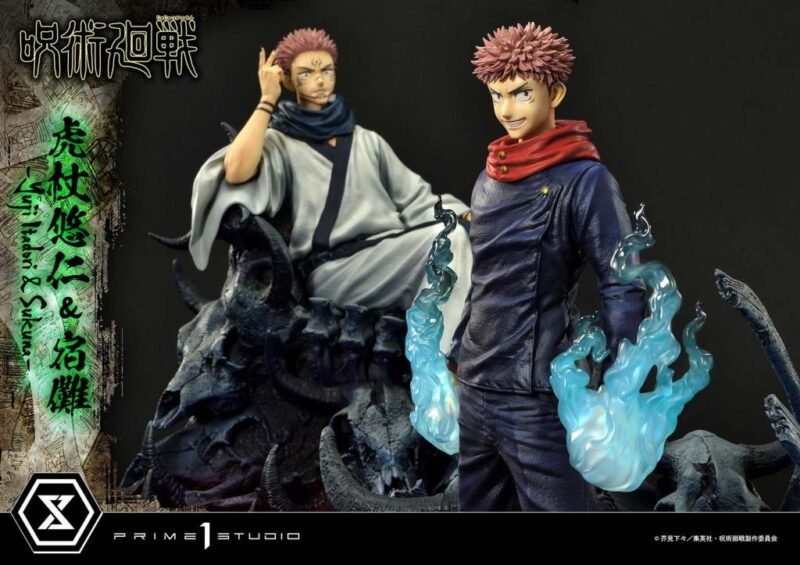 Statuette Jujutsu Kaisen - Yuji et Sukuna Premium Masterline (38+34cm) – Image 4