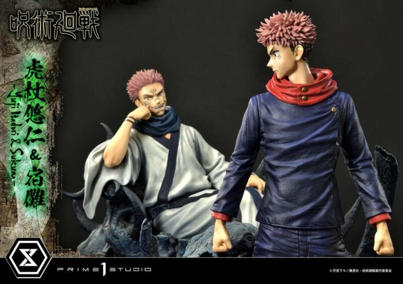Statuette Jujutsu Kaisen - Yuji et Sukuna Premium Masterline (38+34cm) – Image 5