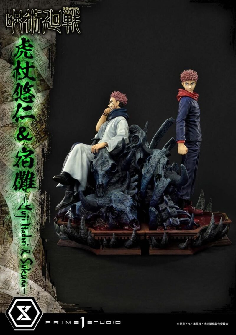 Statuette Jujutsu Kaisen - Yuji et Sukuna Premium Masterline (38+34cm) – Image 6
