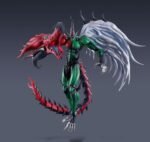 Figurine Yu-Gi-Oh! - Elemental Hero Flame Wingman S.H. MonsterArts (19cm)