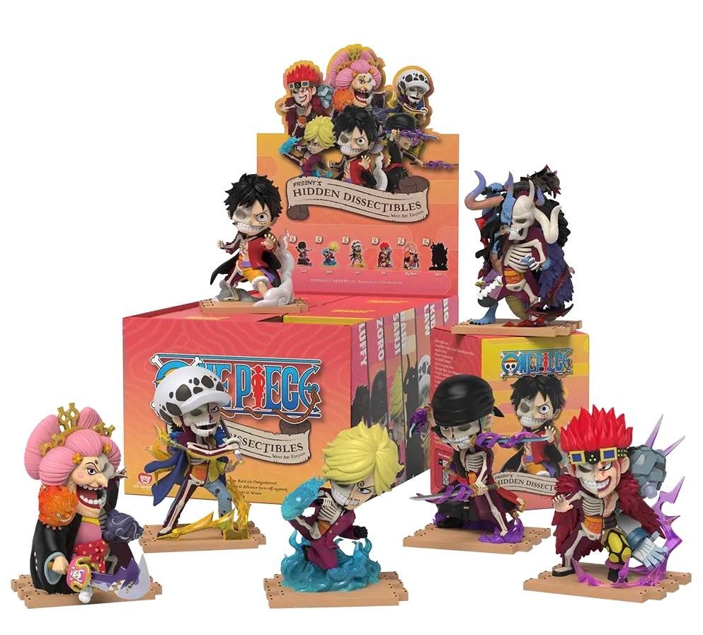 Figurine One Piece - Wano Arc Freeny's Hidden Dissectibles Display 6 pièces