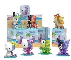 Figurine Hello Kitty - Kandy Sanrio Sea Breeze Series Display 6 pièces