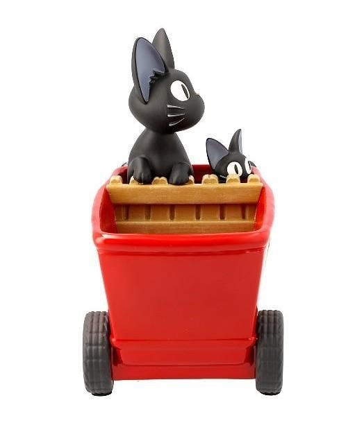 Diorama Kiki la Petite Sorciere - Jiji chariot rouge Planter (11.5cm) – Image 3