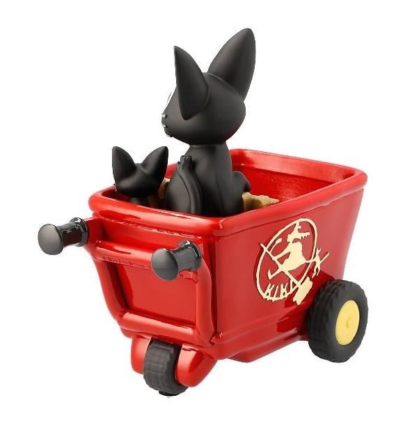 Diorama Kiki la Petite Sorciere - Jiji chariot rouge Planter (11.5cm) – Image 4