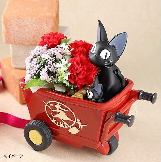 Diorama Kiki la Petite Sorciere - Jiji chariot rouge Planter (11.5cm) – Image 6