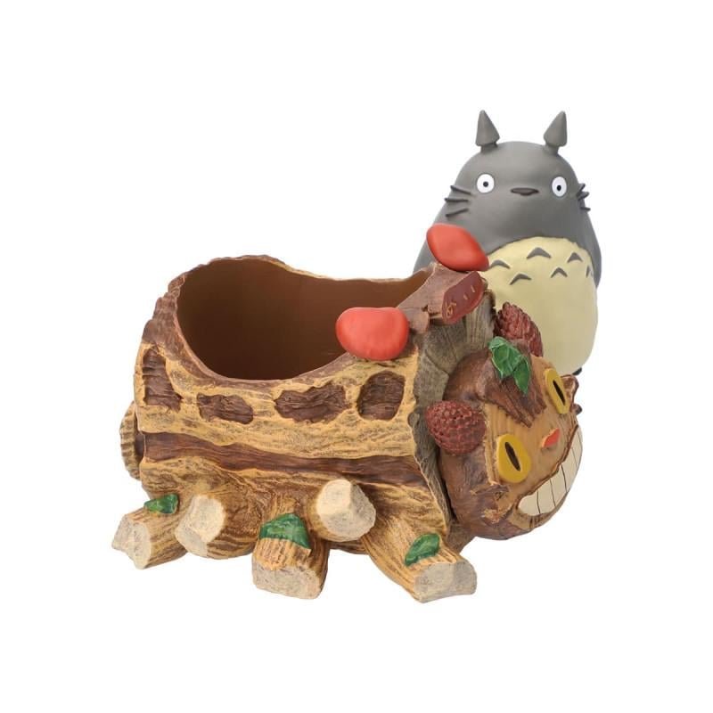 Diorama Mon Voisin Totoro - Totoro gris & wagon chatbus Planter (15.5cm) – Image 5