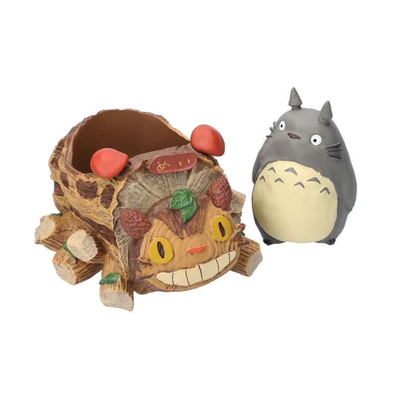 Diorama Mon Voisin Totoro - Totoro gris & wagon chatbus Planter (15.5cm) – Image 6