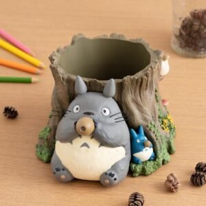 Diorama Mon Voisin Totoro - Totoro Tronc d'arbre Planter (18.5cm)