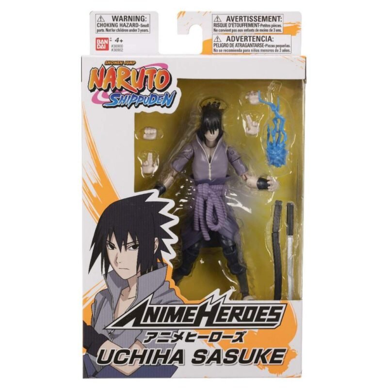 Figurine Naruto - Uchiha Sasuke Anime Heroes (17cm) – Image 2