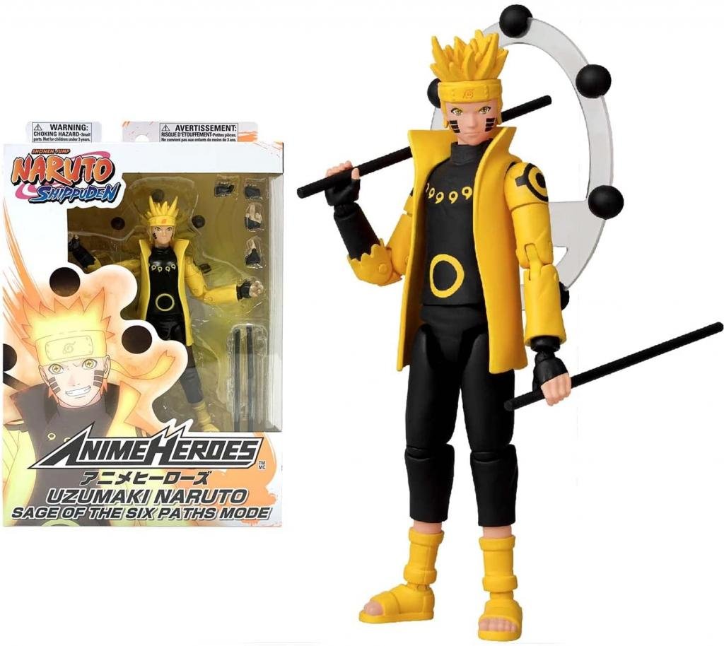 Figurine Naruto - Naruto Sage of Six Paths Mode Anime Heroes (17cm)
