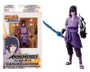 Figurine Naruto - Uchiha Sasuke Rinnegan "7th Wave" Anime Heroes (17cm)