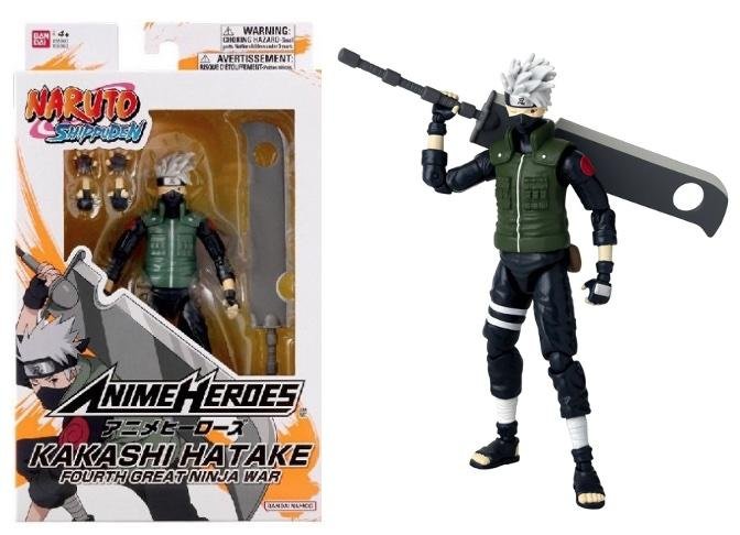 Figurine Naruto - Kakashi Fourth Great Ninja War 8th Wave Anime Heroes (17cm)