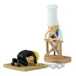Figurine One Piece - Sanji & Zeff WCF Log Stories (8cm)