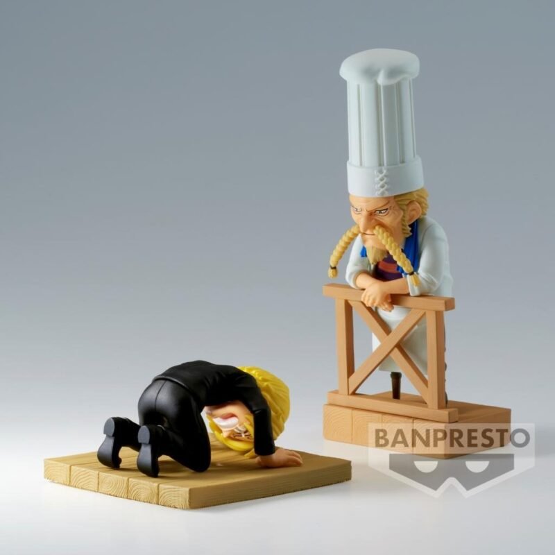 Figurine One Piece - Sanji & Zeff WCF Log Stories (8cm) – Image 6