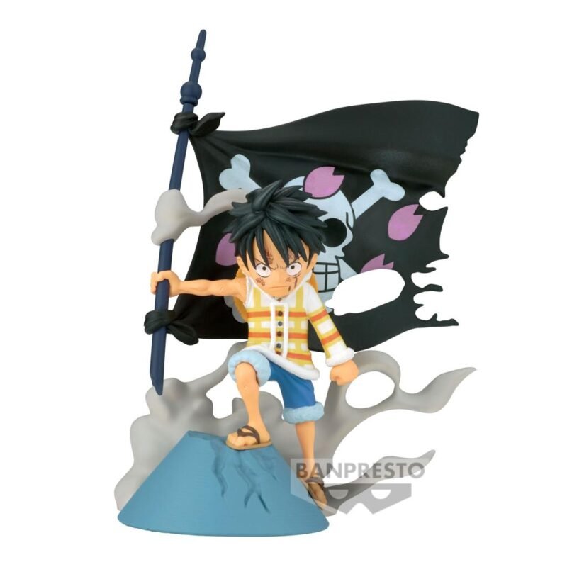 Figurine One Piece - Monkey D. Luffy WCF-Log Stories (8cm)