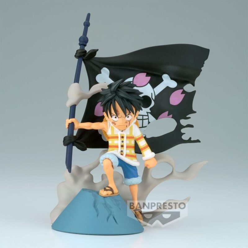 Figurine One Piece - Monkey D. Luffy WCF-Log Stories (8cm) – Image 2