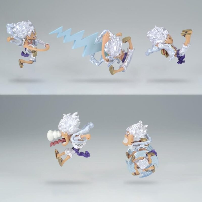 Figurine One Piece - WCF Luffy Gear 5 Metallic Assortiment 12 pièces (7cm) – Image 3