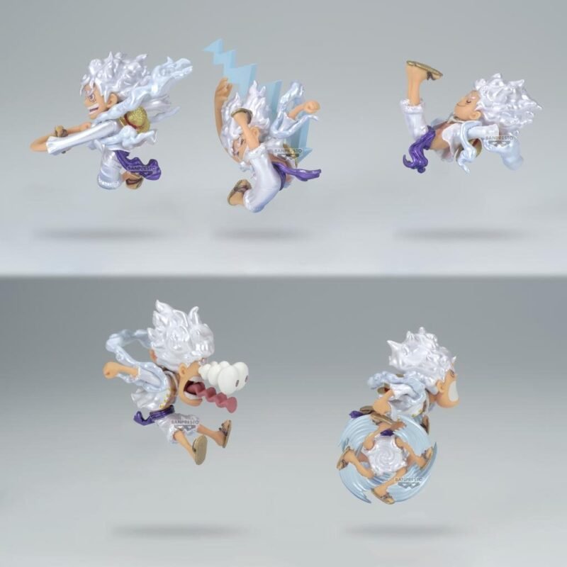 Figurine One Piece - WCF Luffy Gear 5 Metallic Assortiment 12 pièces (7cm) – Image 4