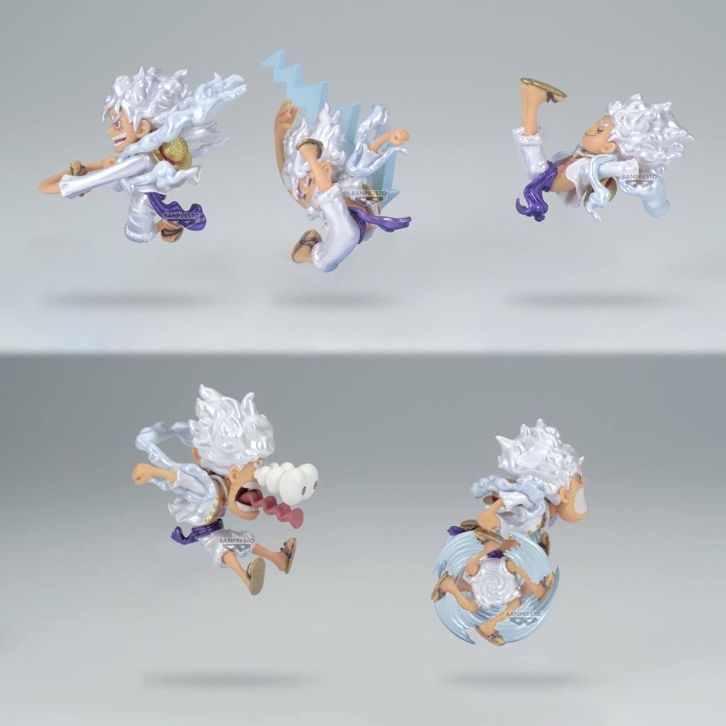 Figurine One Piece - WCF Luffy Gear 5 Metallic Assortiment 12 pièces (7cm) – Image 4