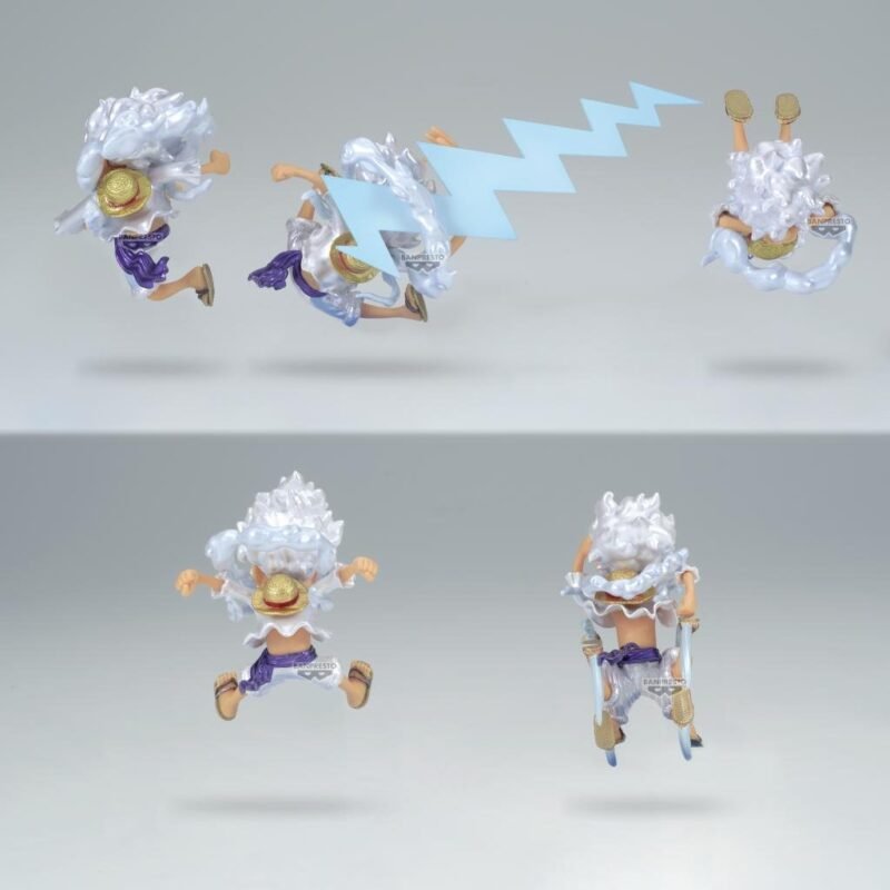 Figurine One Piece - WCF Luffy Gear 5 Metallic Assortiment 12 pièces (7cm) – Image 5