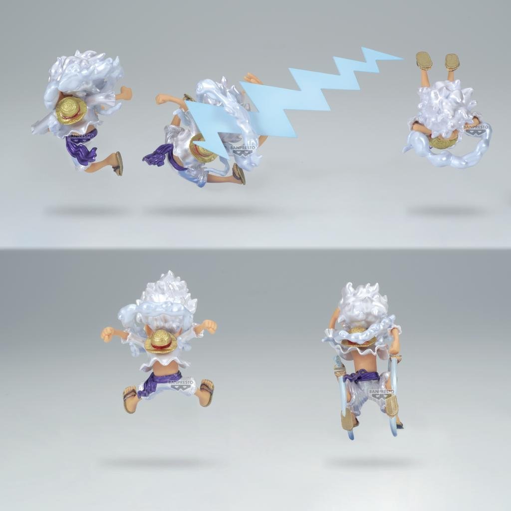 Figurine One Piece - WCF Luffy Gear 5 Metallic Assortiment 12 pièces (7cm) – Image 5