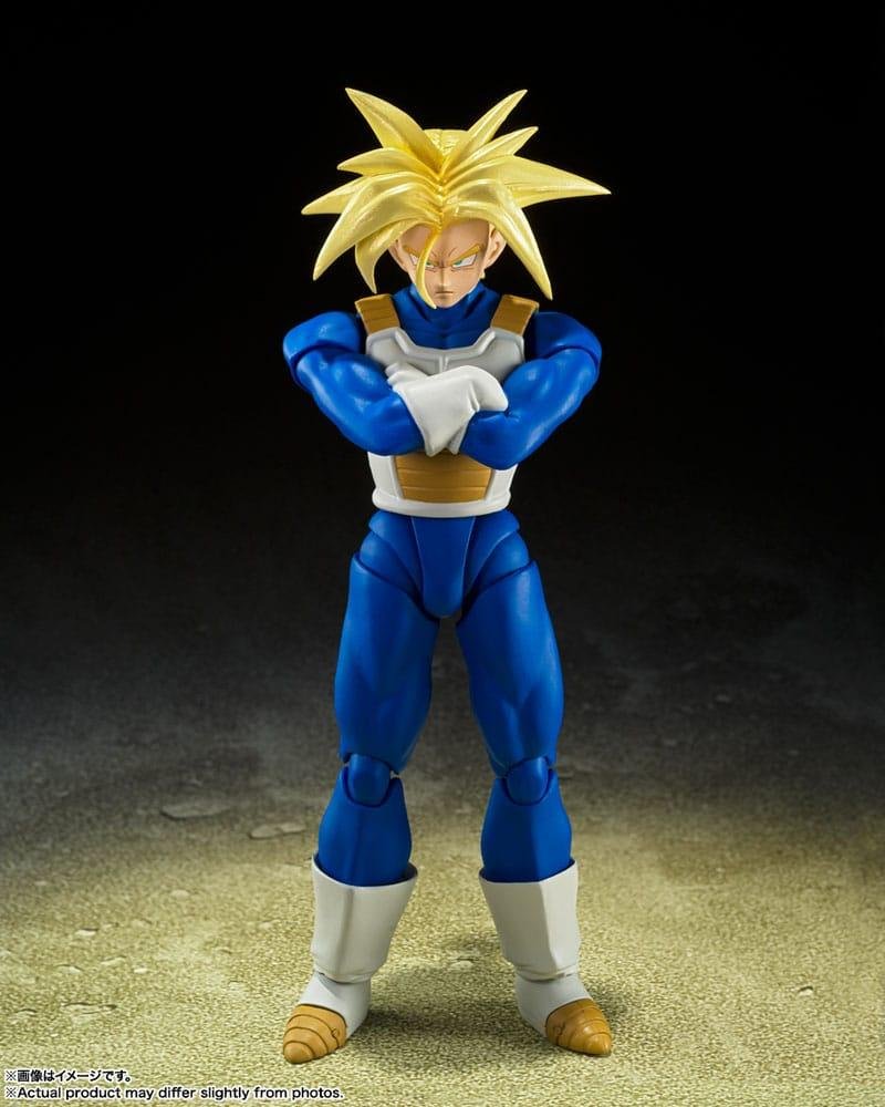 Figurine Dragon Ball Z - Super Saiyan Trunks S.H. Figuarts (14cm)
