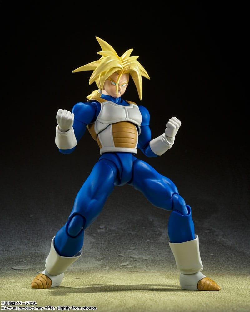 Figurine Dragon Ball Z - Super Saiyan Trunks S.H. Figuarts (14cm) – Image 3