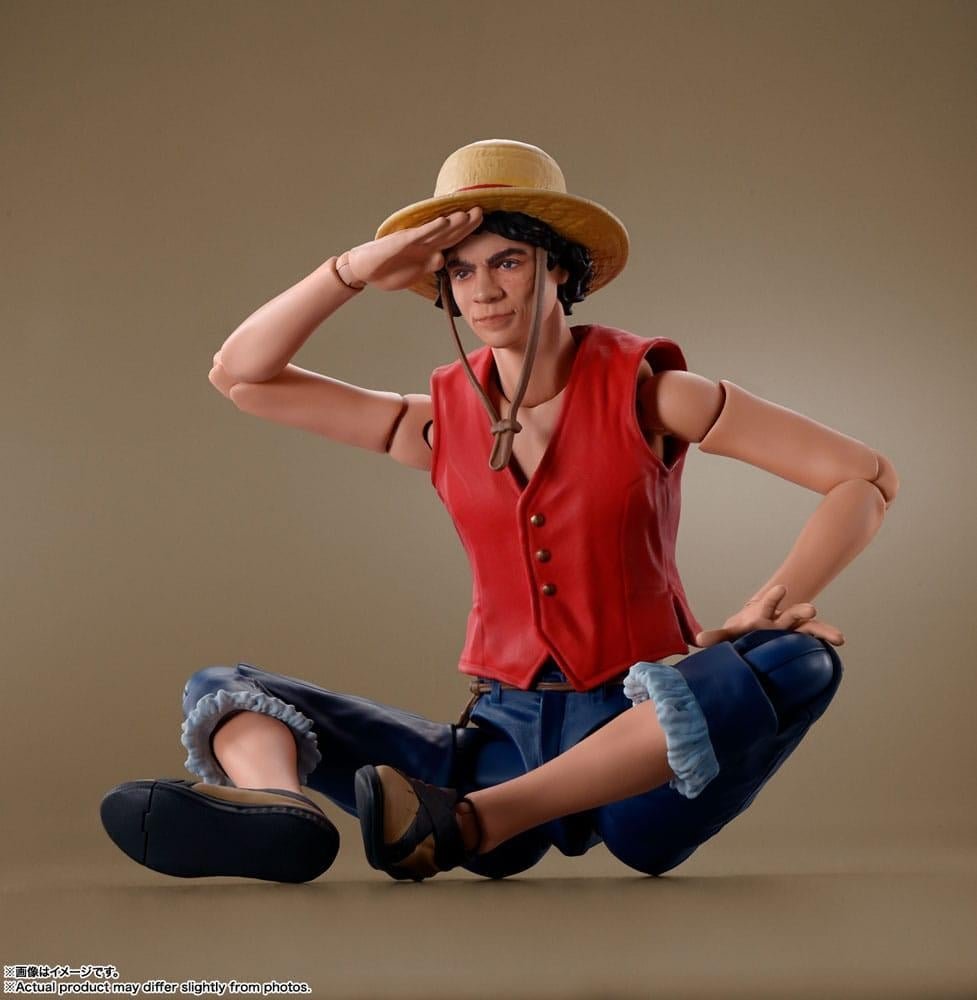 Figurine One Piece Netflix - Monkey D.Luffy S.H. Figuarts (14cm) – Image 3