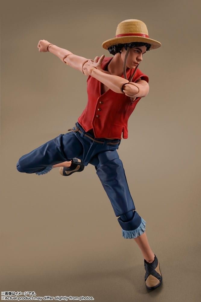 Figurine One Piece Netflix - Monkey D.Luffy S.H. Figuarts (14cm) – Image 4