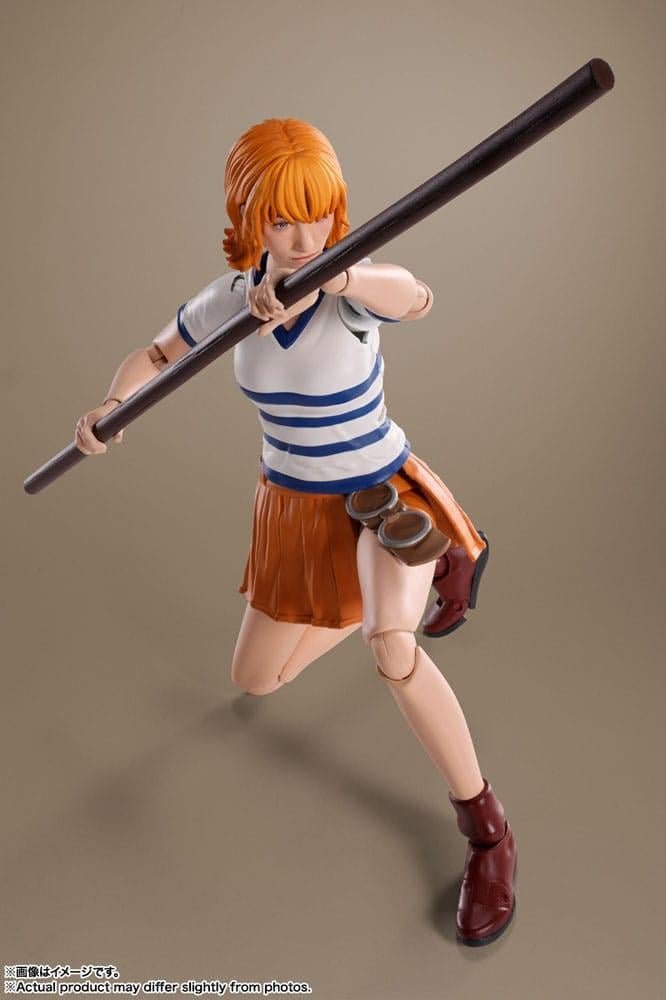 Figurine One Piece Netflix - Nami S.H. Figuarts (15cm) – Image 4
