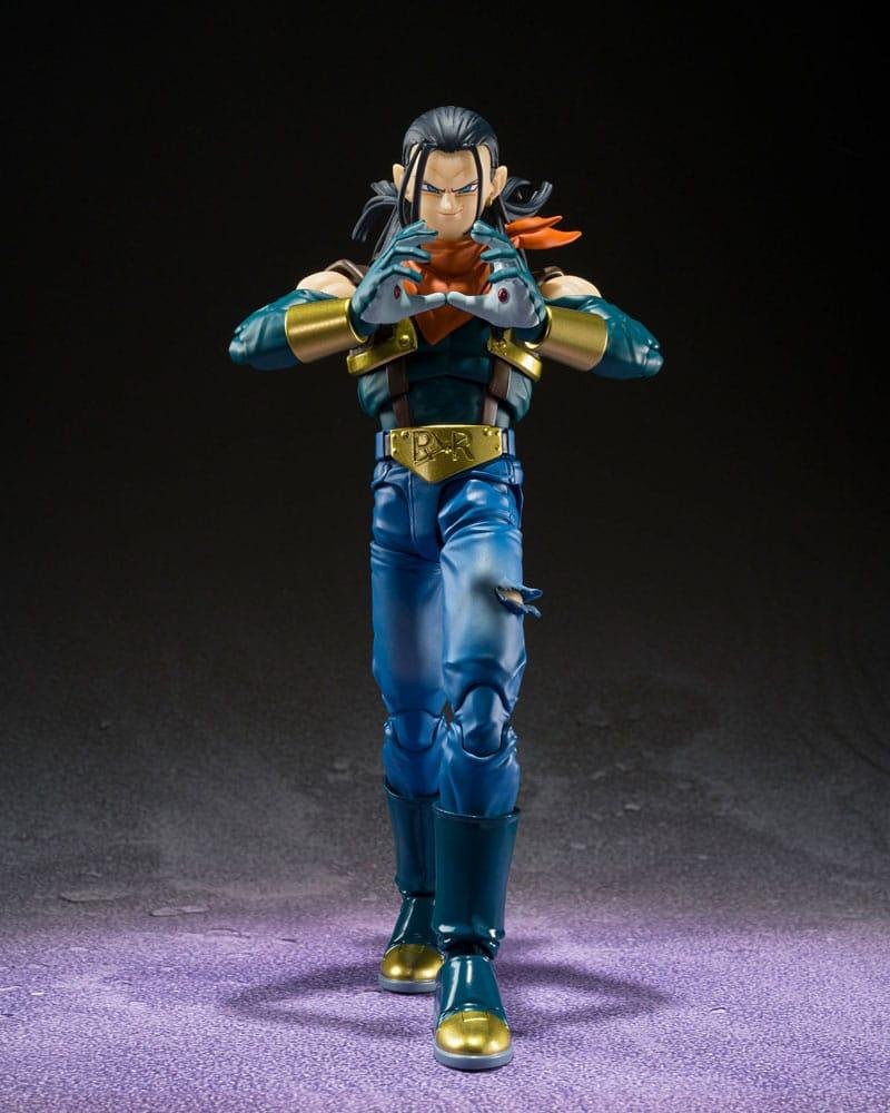 Figurine Dragon Ball GT - Super N°17 S.H. Figuarts (20cm)