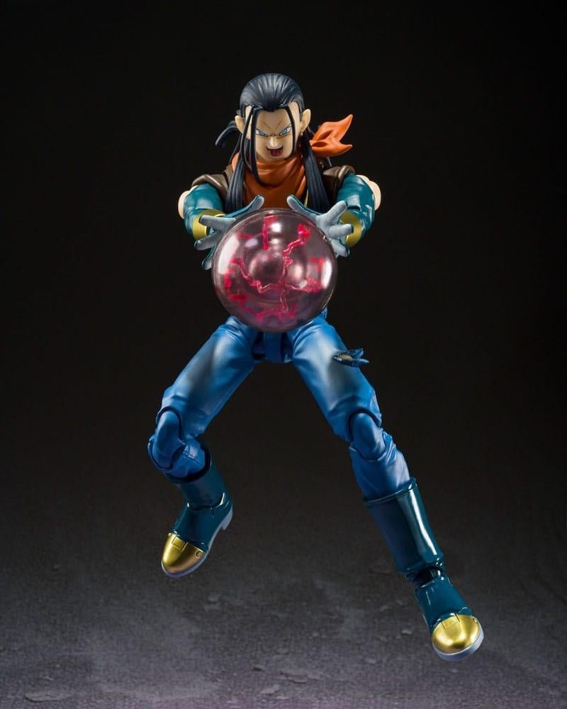 Figurine Dragon Ball GT - Super N°17 S.H. Figuarts (20cm) – Image 4